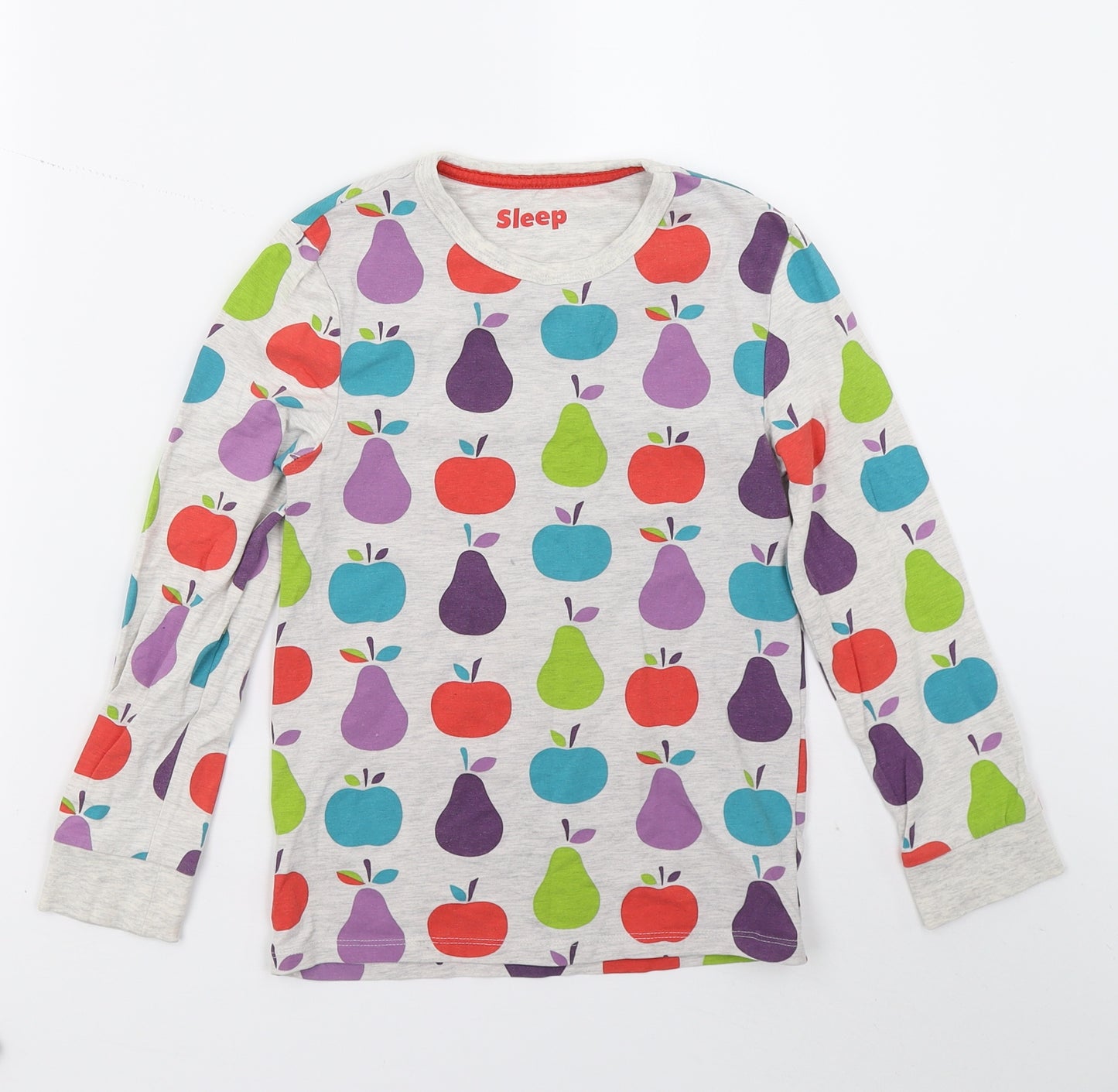 Marks and Spencer Girls Grey   Basic T-Shirt Size 7-8 Years