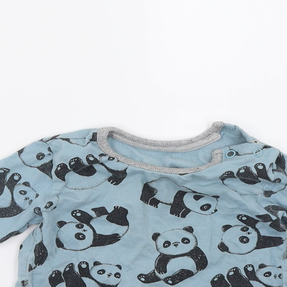 George Girls Blue   Basic T-Shirt Size 3-6 Months