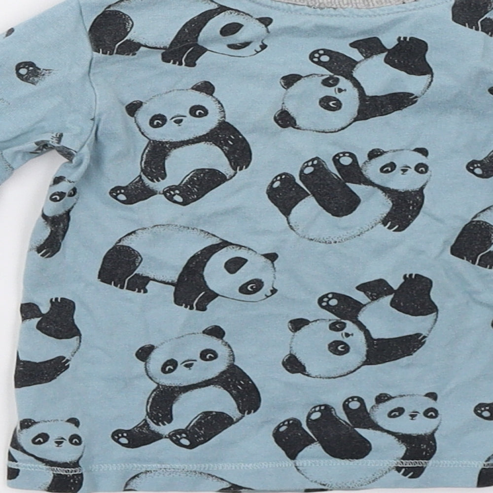 George Girls Blue   Basic T-Shirt Size 3-6 Months