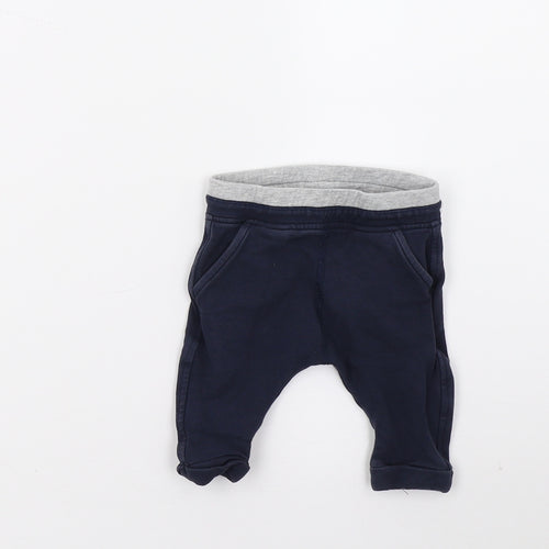 Marks and Spencer Boys Blue   Sweatpants Trousers Size 0-3 Months