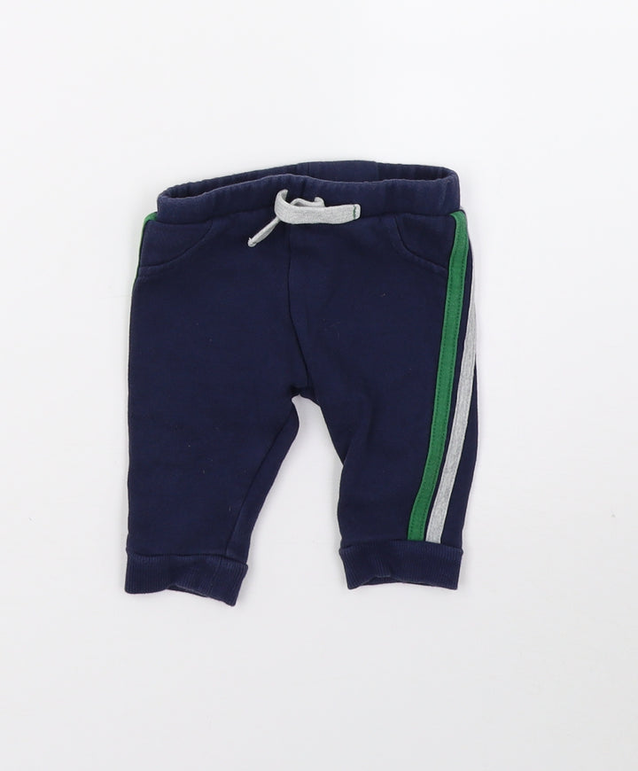 Fred & flo Baby Blue Sweatpants Trousers Size 3-6 Months