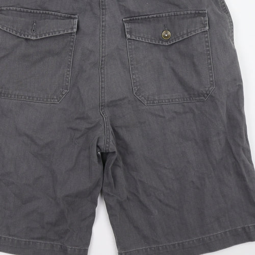 George Mens Grey   Cargo Shorts Size 34