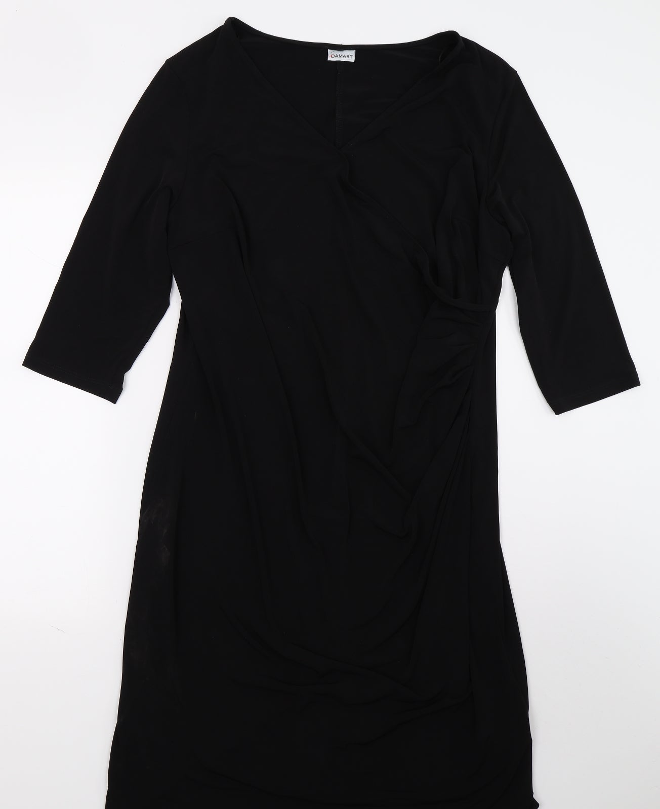 Damart Womens Black   A-Line  Size 20
