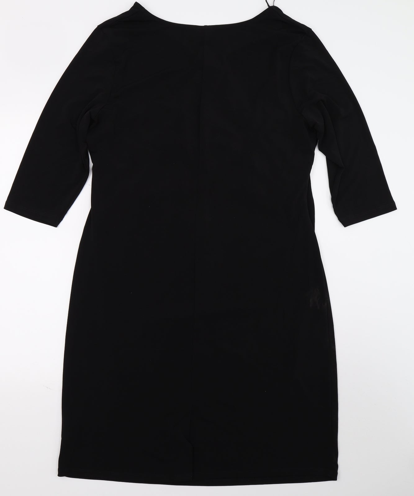 Damart Womens Black   A-Line  Size 20