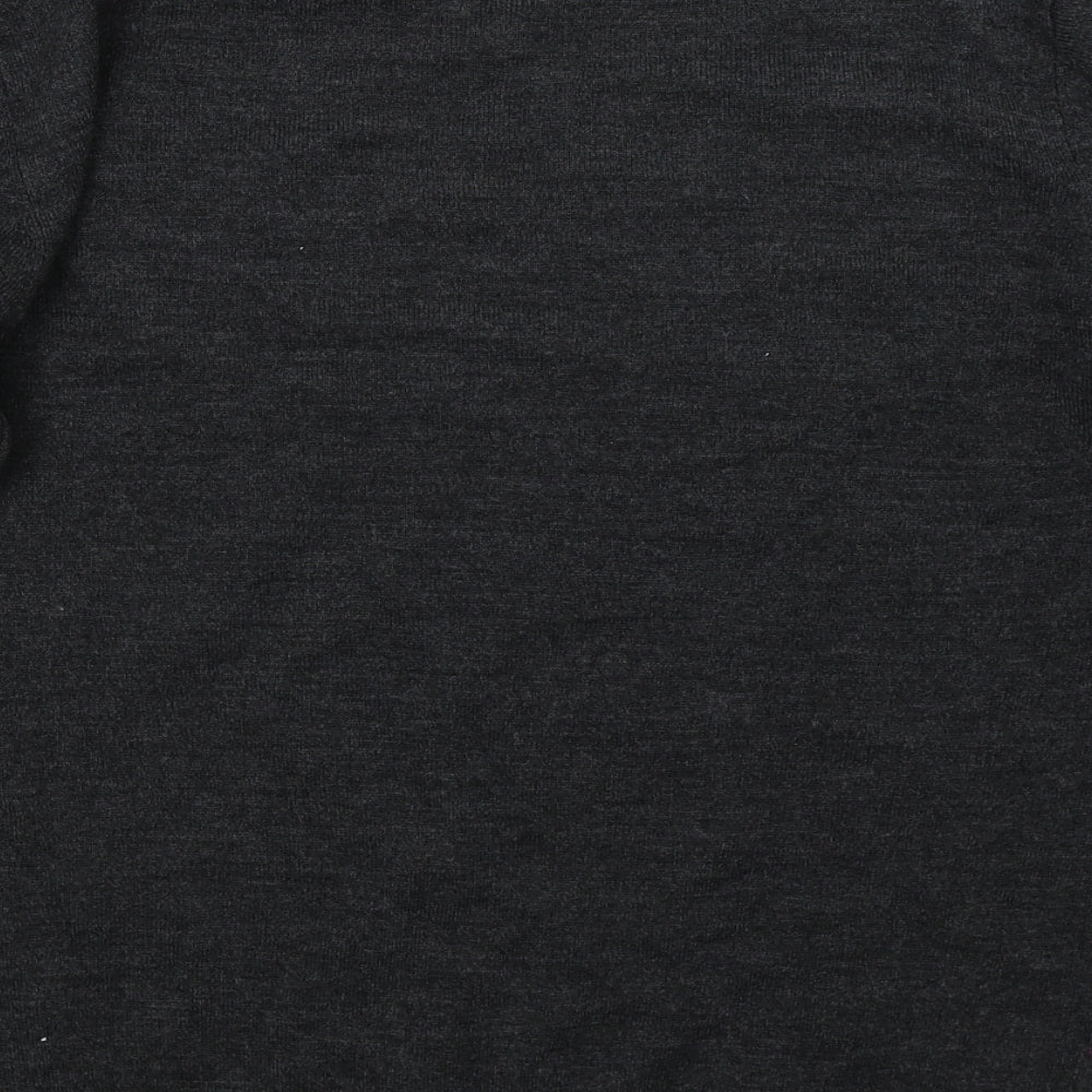 Cedar Wood State Mens Grey Check  Pullover Jumper Size L