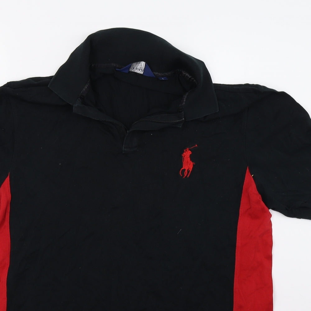 Polo Ralph Lauren Mens Black    Polo Size L  - polo golf