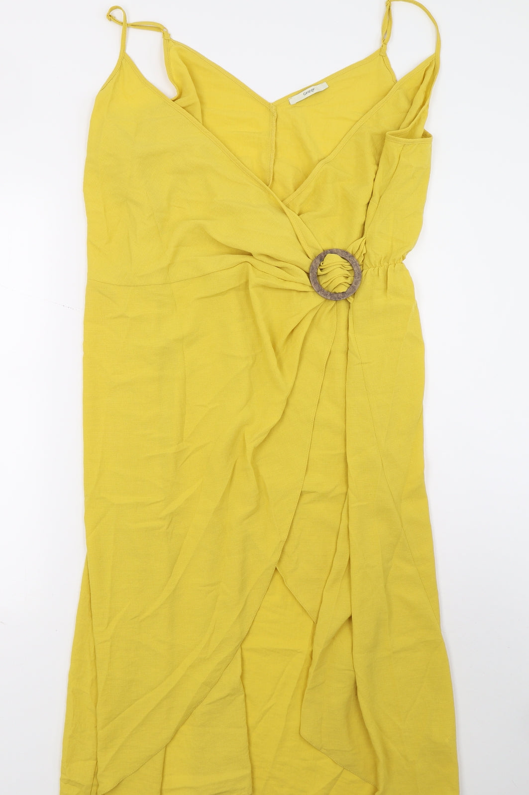George Womens Yellow   A-Line  Size 20