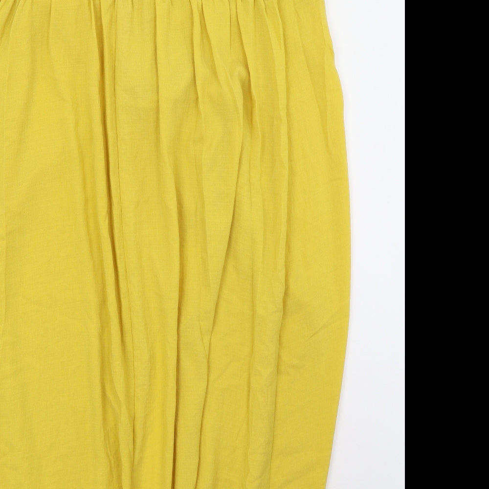 George Womens Yellow   A-Line  Size 20