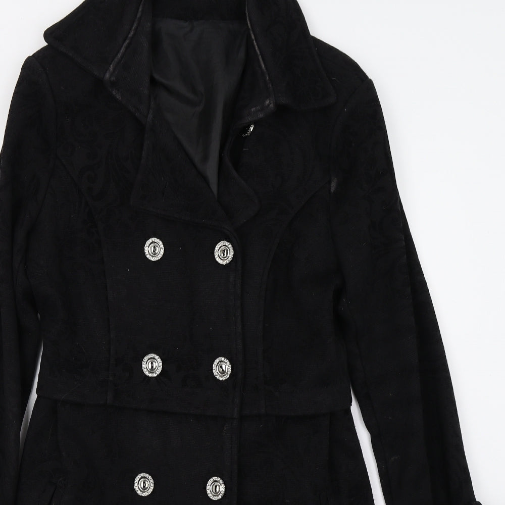 Preworn Womens Black   Jacket Coat Size M