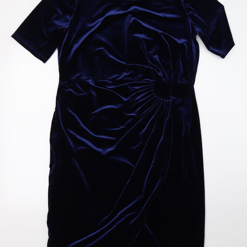 Damart Womens Blue   A-Line  Size 20