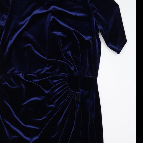 Damart Womens Blue   A-Line  Size 20