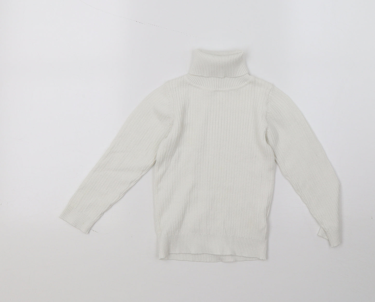 NEXT Girls White   Basic T-Shirt Size 3-4 Years