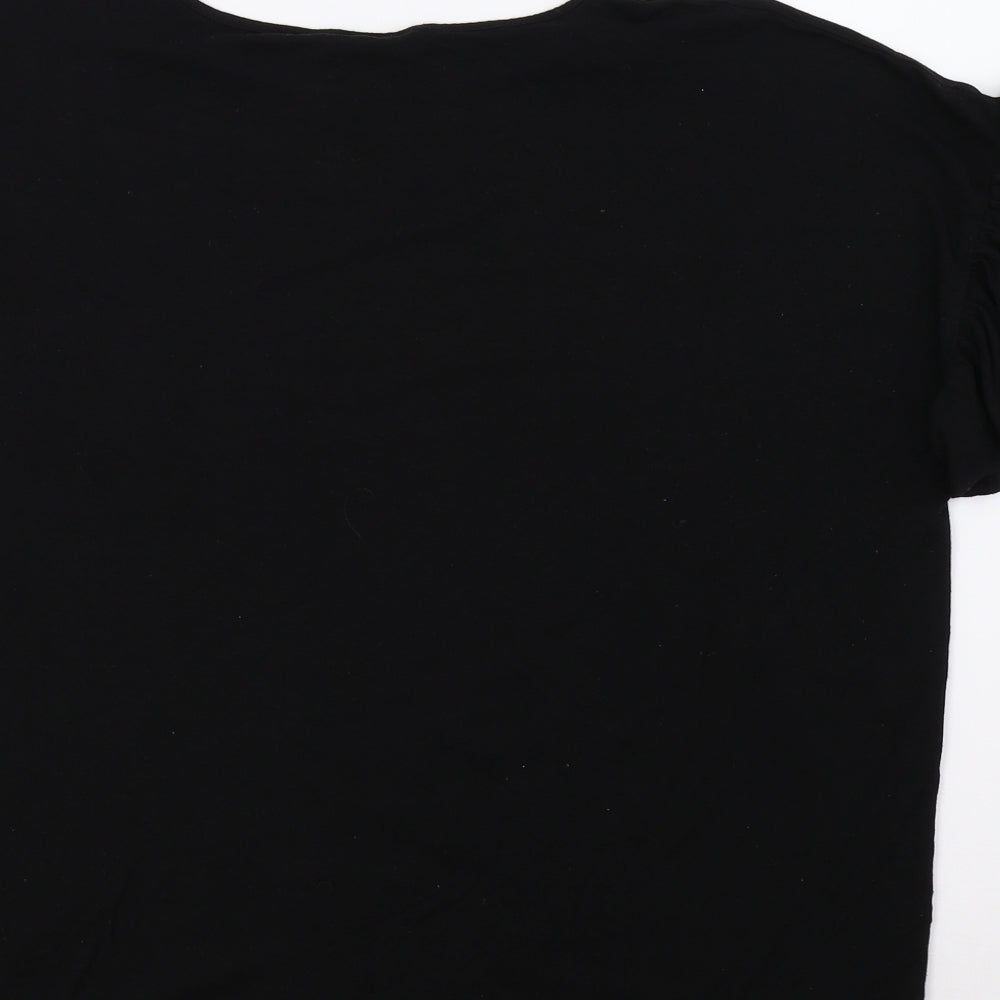 TU Womens Black   Basic Polo Size 18