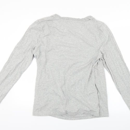EAC Womens Grey   Basic Blouse Size XL