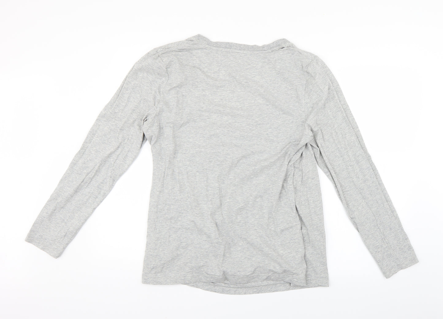 EAC Womens Grey   Basic Blouse Size XL