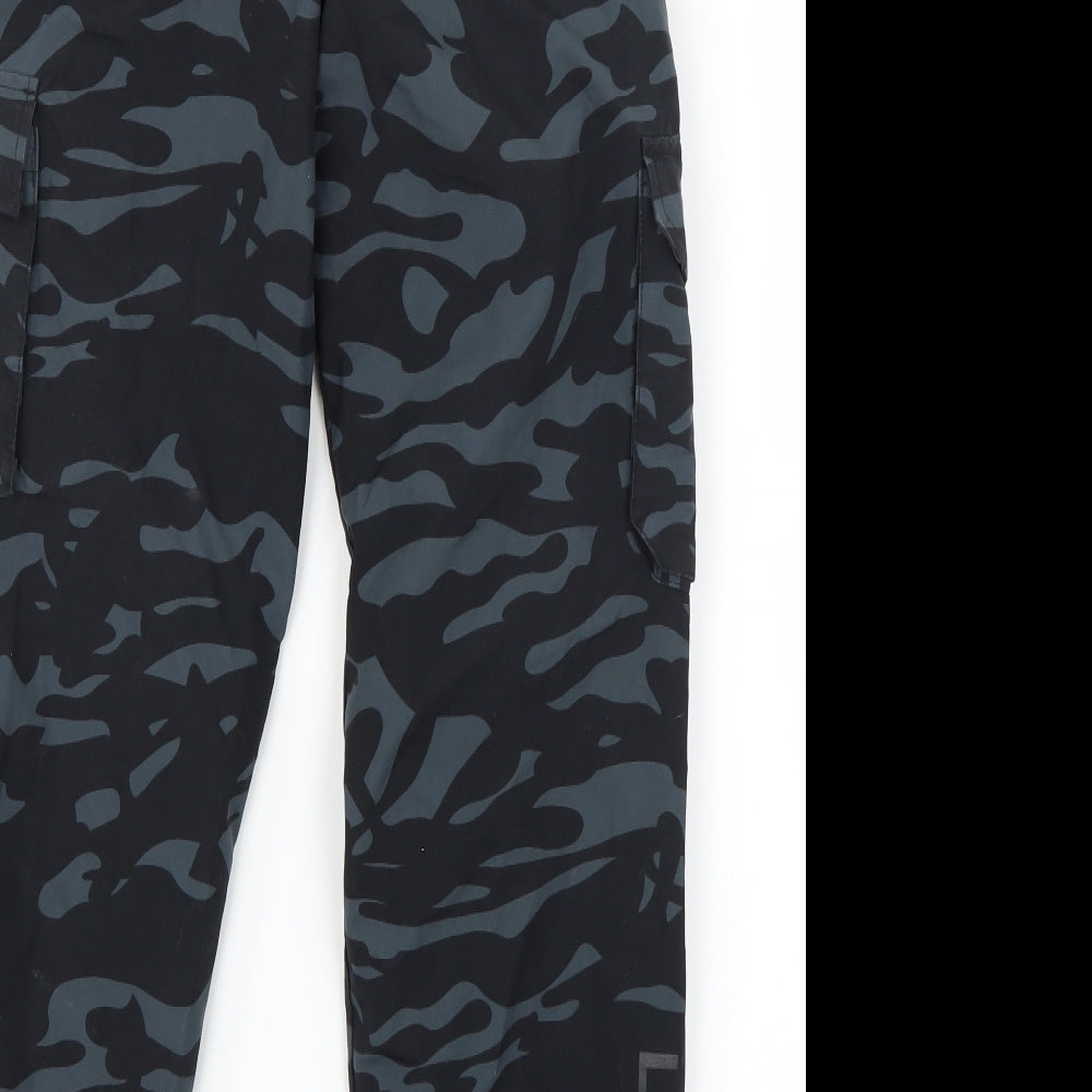 location Boys Blue Camouflage  Windbreaker Trousers Size L