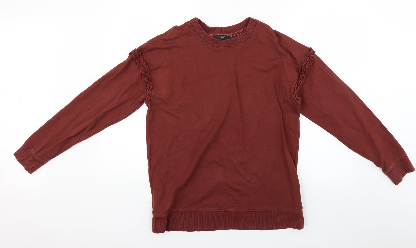 NEXT Womens Brown   Henley Jumper Size 10