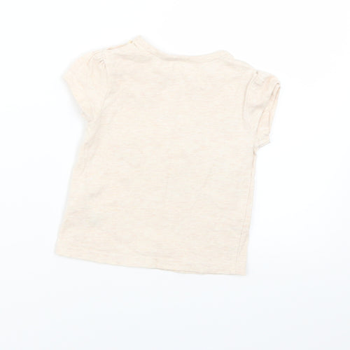 F&F Baby Beige   Basic Blouse Size 0-3 Months