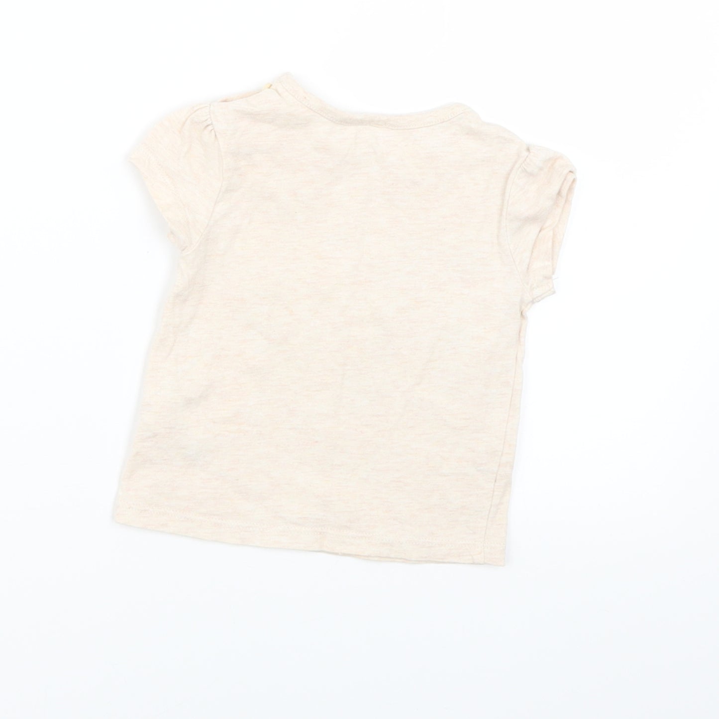 F&F Baby Beige   Basic Blouse Size 0-3 Months