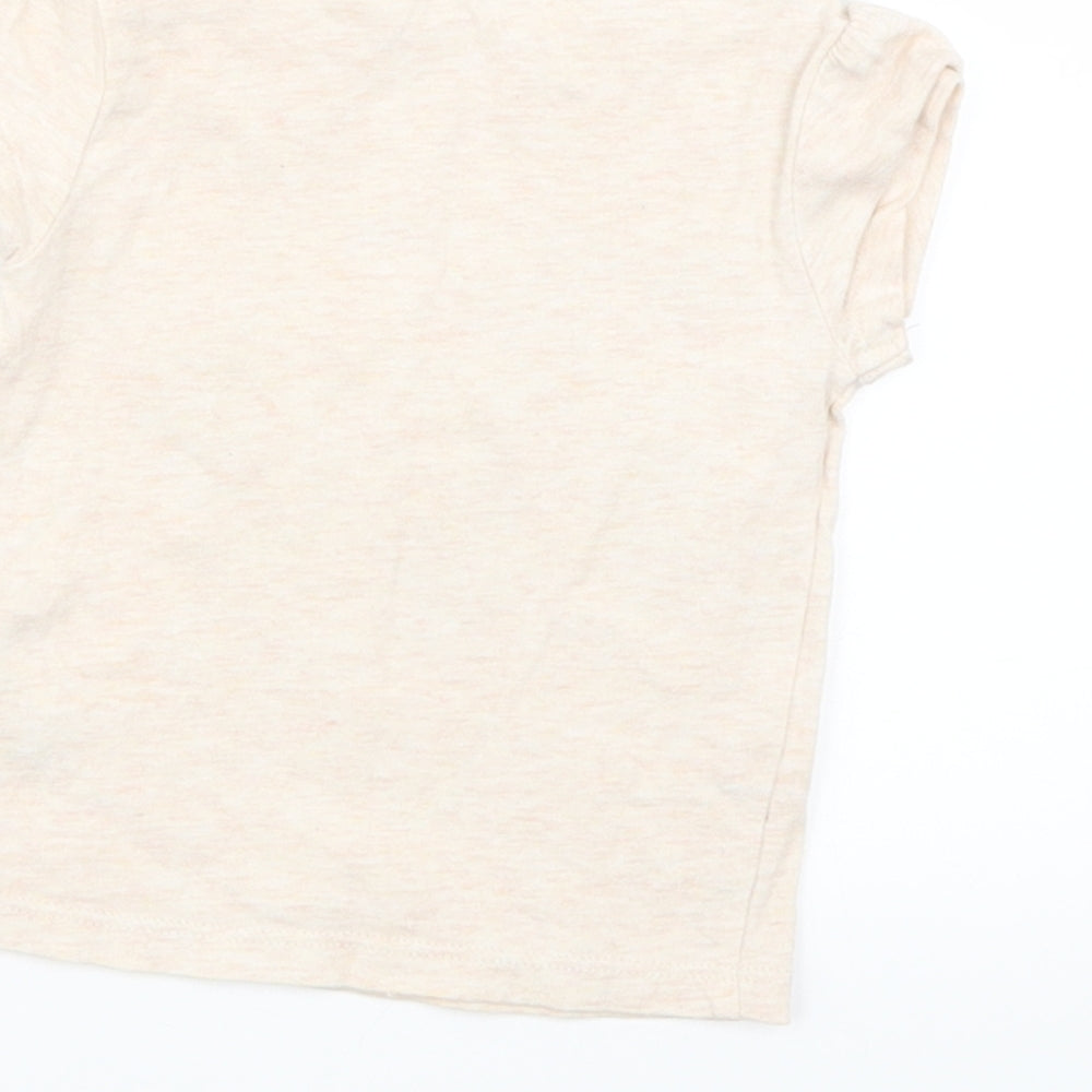 F&F Baby Beige   Basic Blouse Size 0-3 Months