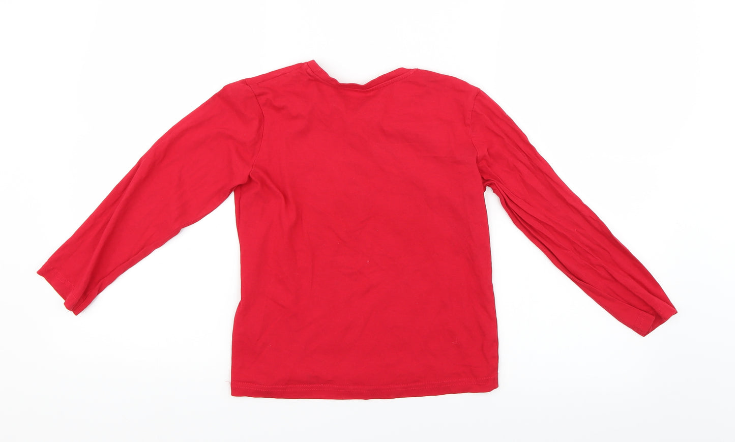 Primark Boys Red   Basic T-Shirt Size 7-8 Years