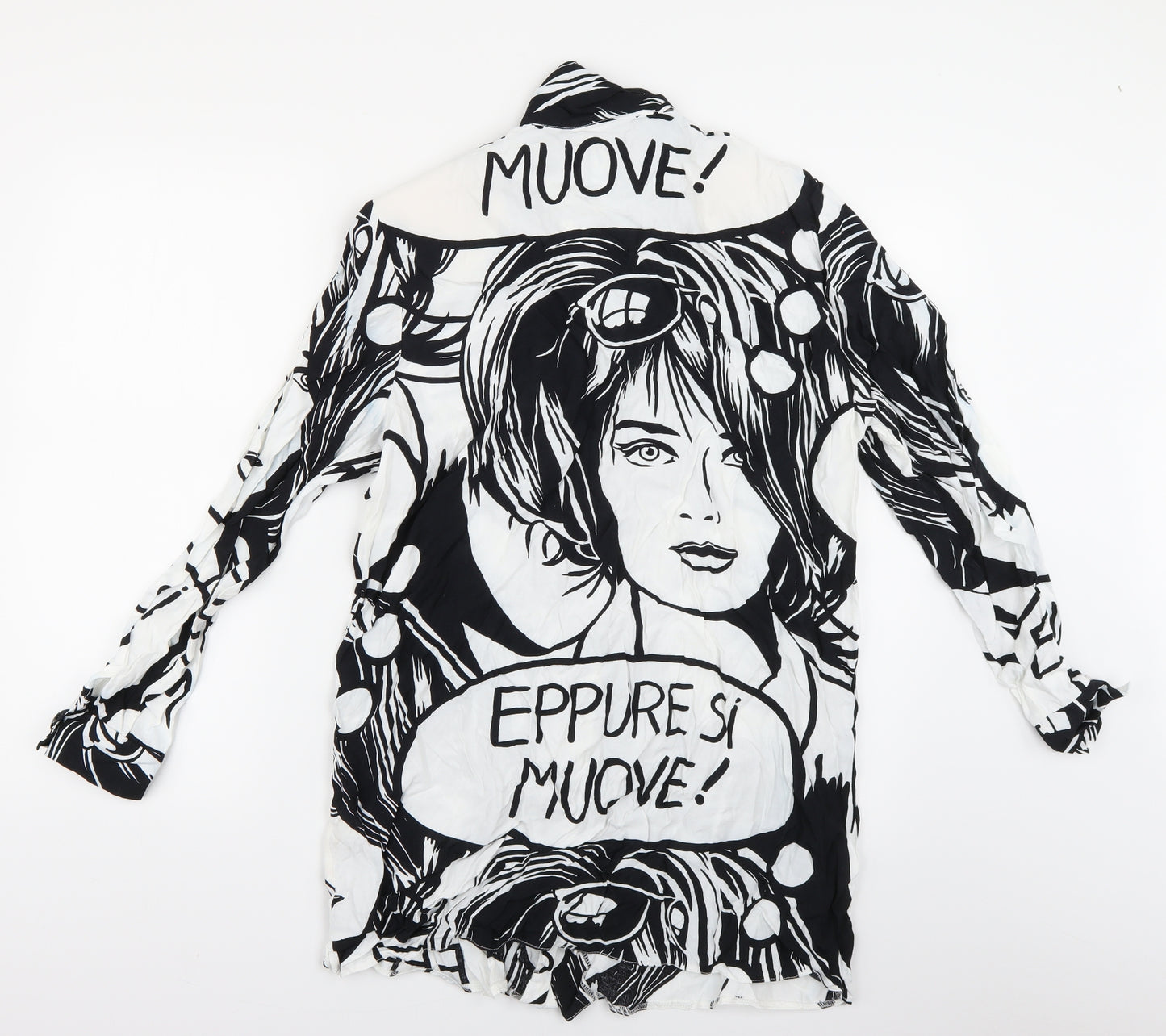 Preworn Mens White    Button-Up Size 16