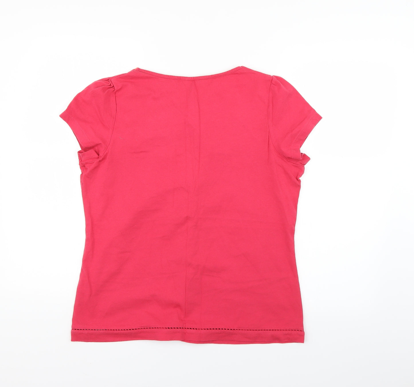 Per Una Womens Pink   Basic T-Shirt Size 16