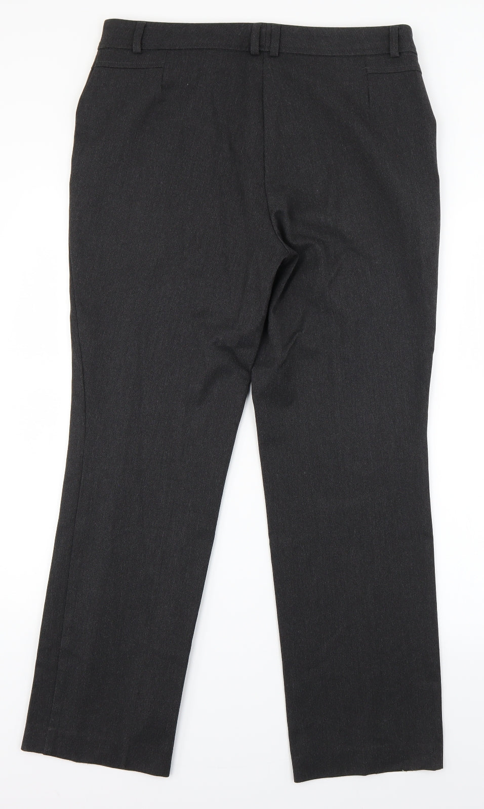 Marks and Spencer Womens Grey   Trousers  Size 12 L27 in