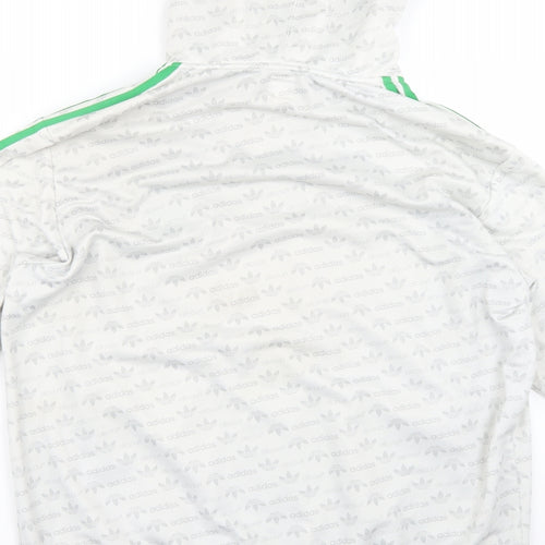 adidas Mens White   Jacket  Size XL