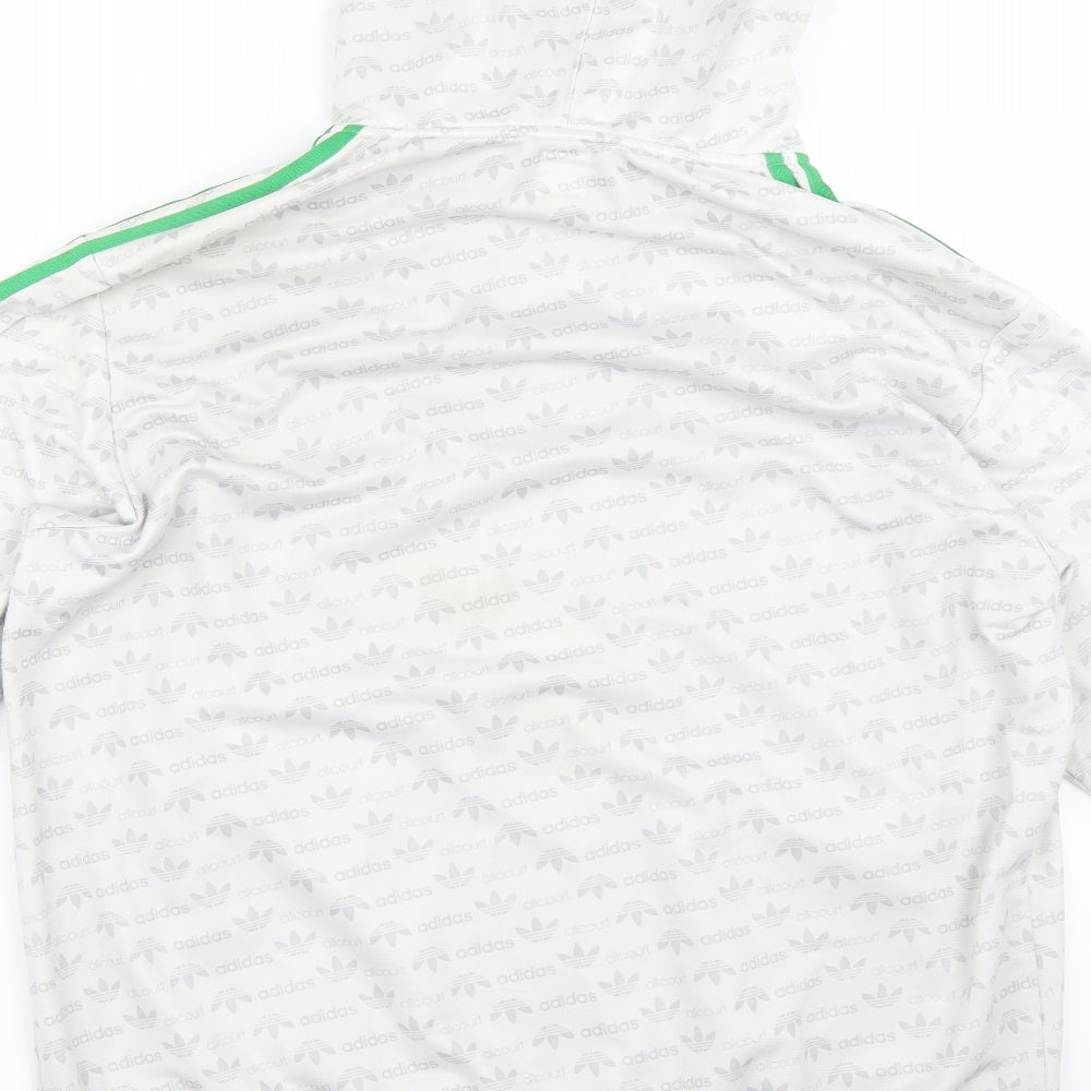 adidas Mens White   Jacket  Size XL