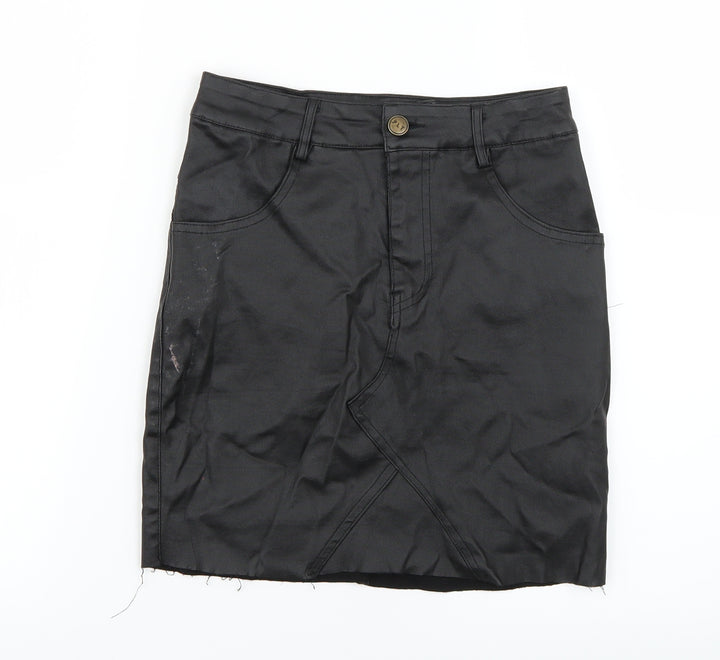 PRETTYLITTLETHING Womens Black Maxi Skirt Size 4