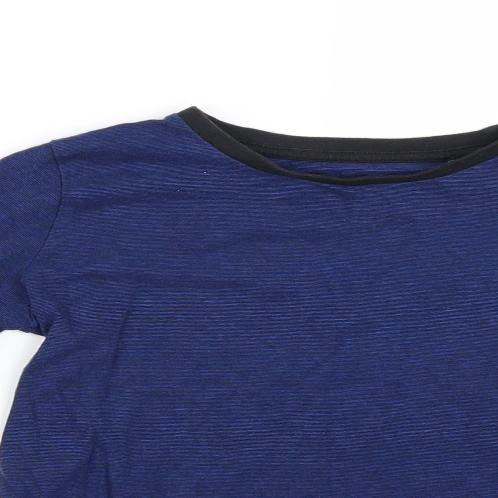 TU Boys Blue   Basic T-Shirt Size 7 Years