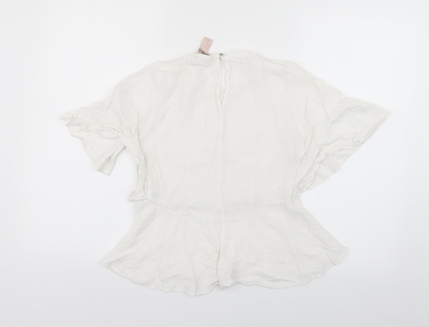 FOREVER 21 Womens White   Basic Blouse Size XS