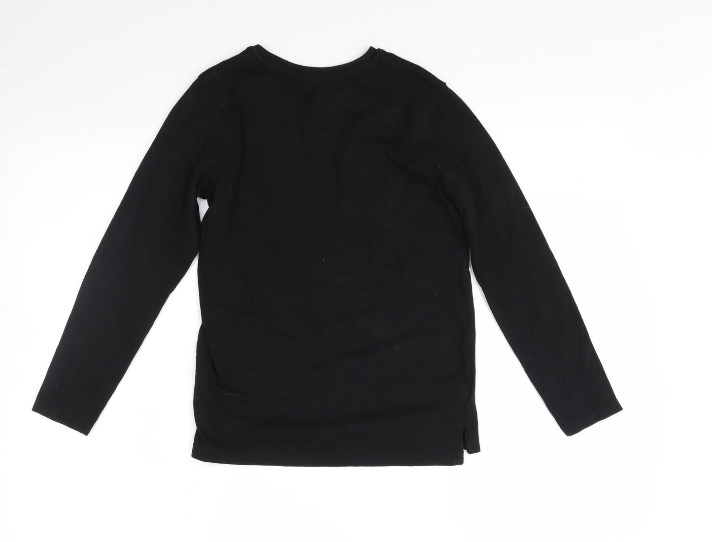 George Boys Black   Pullover Sweatshirt Size 10-11 Years  - Future Generation