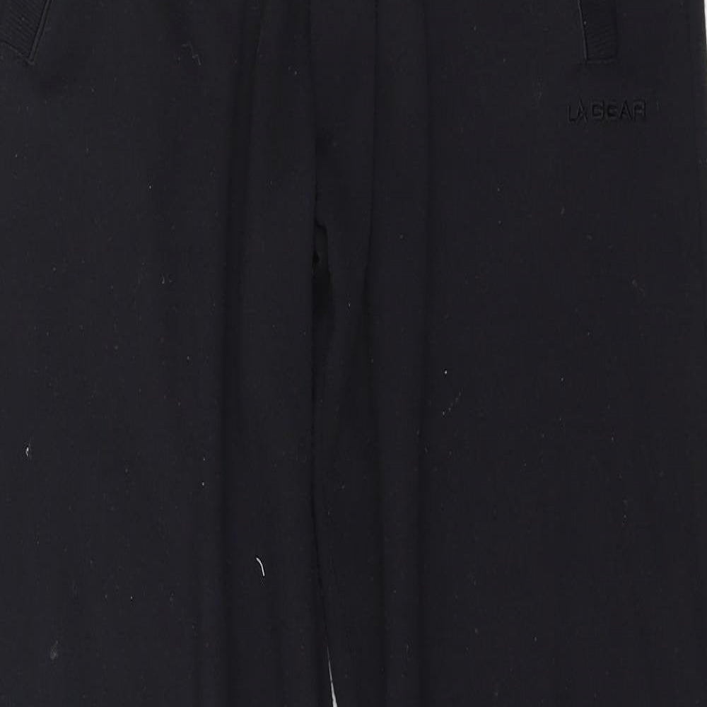Lad gear Girls Black   Jogger Trousers Size 13 Years