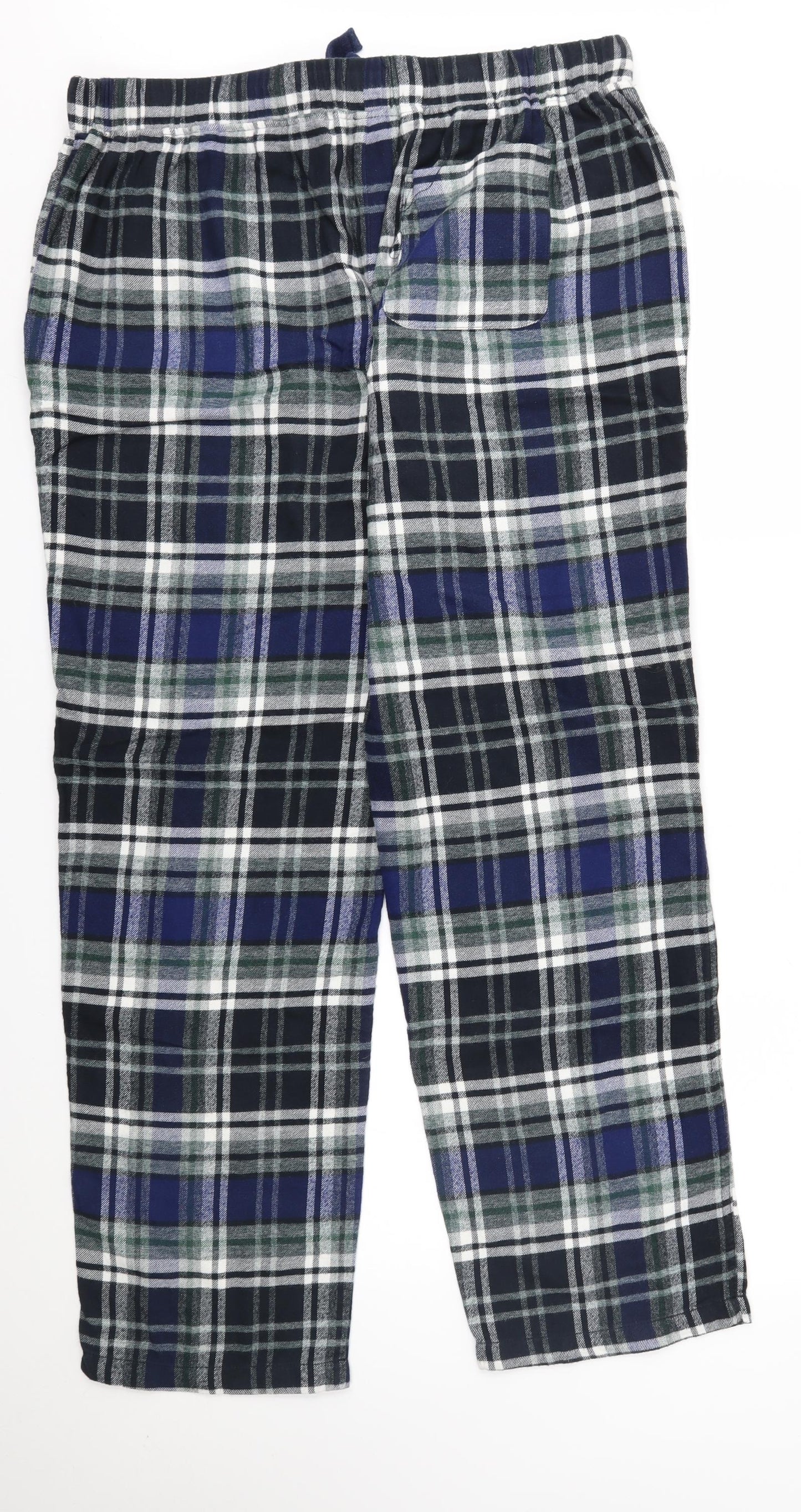NEXT Womens Multicoloured Check  Trousers  Size XL L30 in - Lounge wear