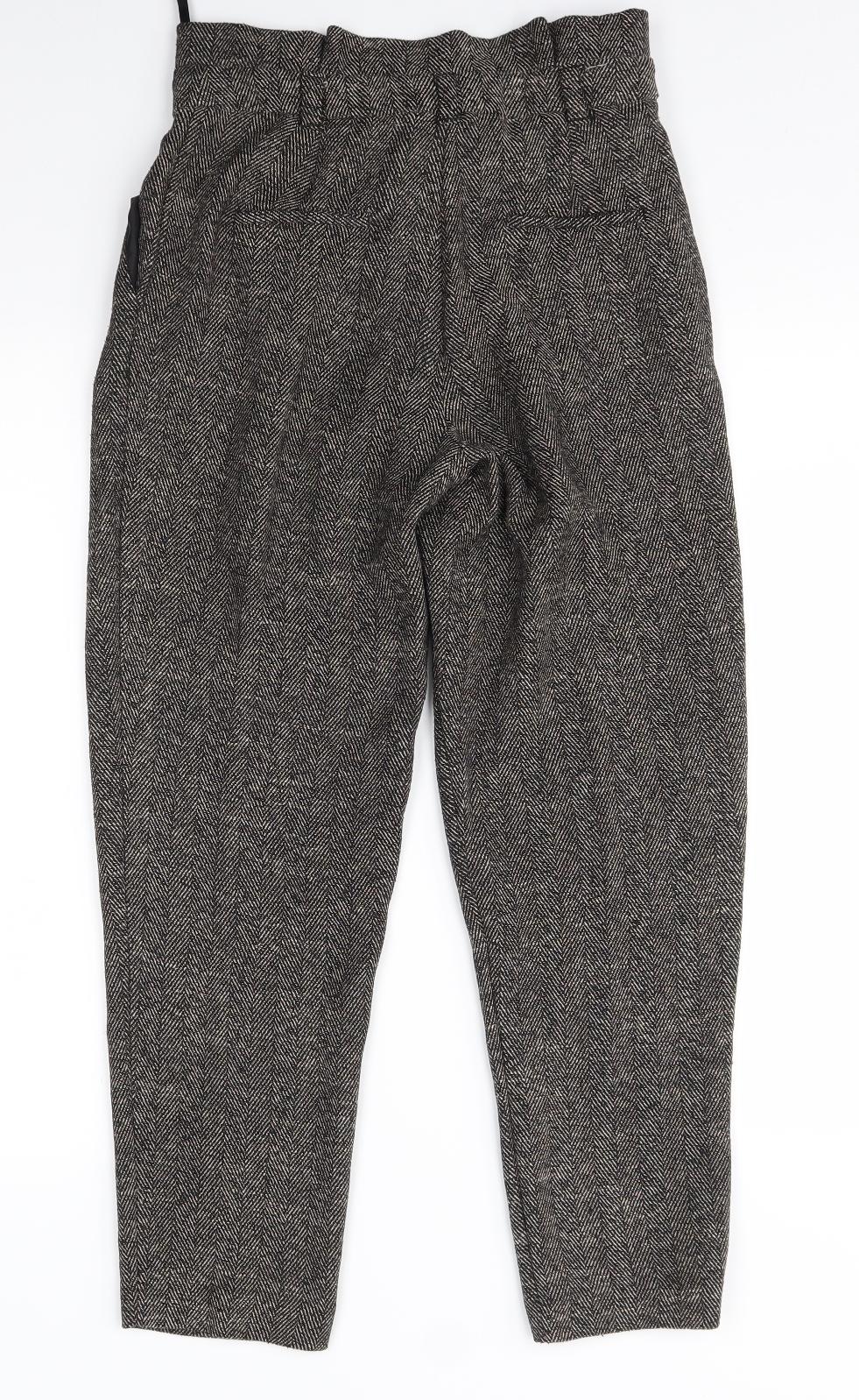 New Look Womens Brown   Trousers  Size 8 L24 in