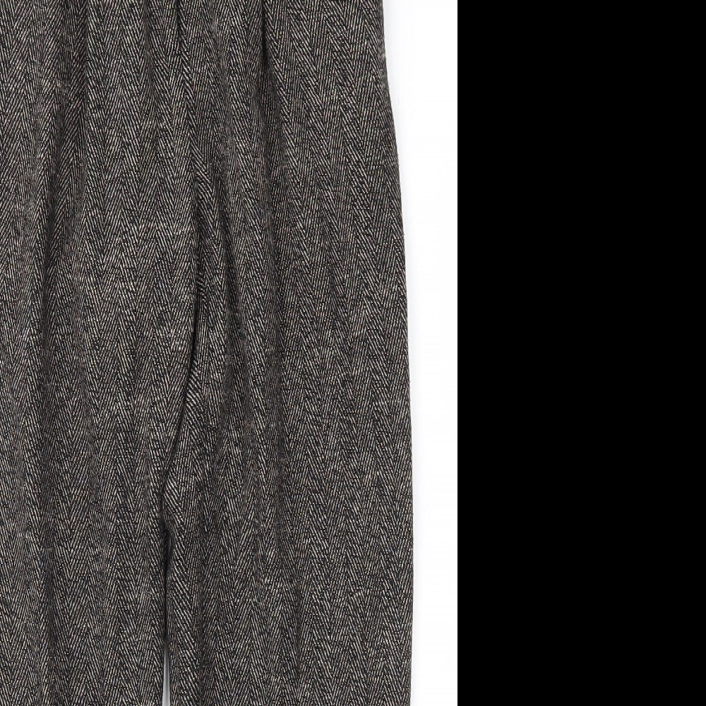 New Look Womens Brown   Trousers  Size 8 L24 in