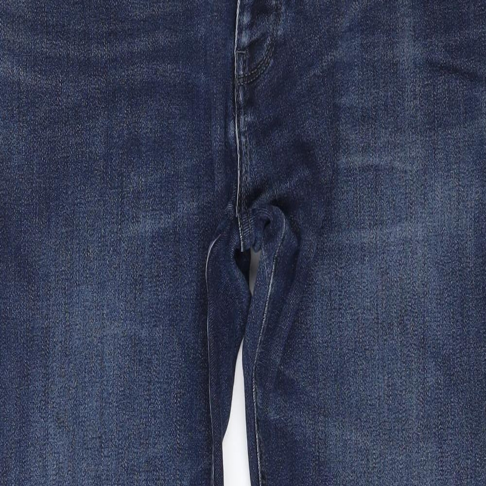 NEXT Mens Blue  Denim Skinny Jeans Size 34 L26 in - Short Leg