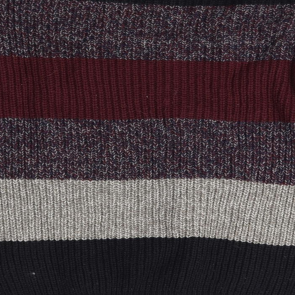 Ceader wood state Mens Red  Knit Pullover Jumper Size M