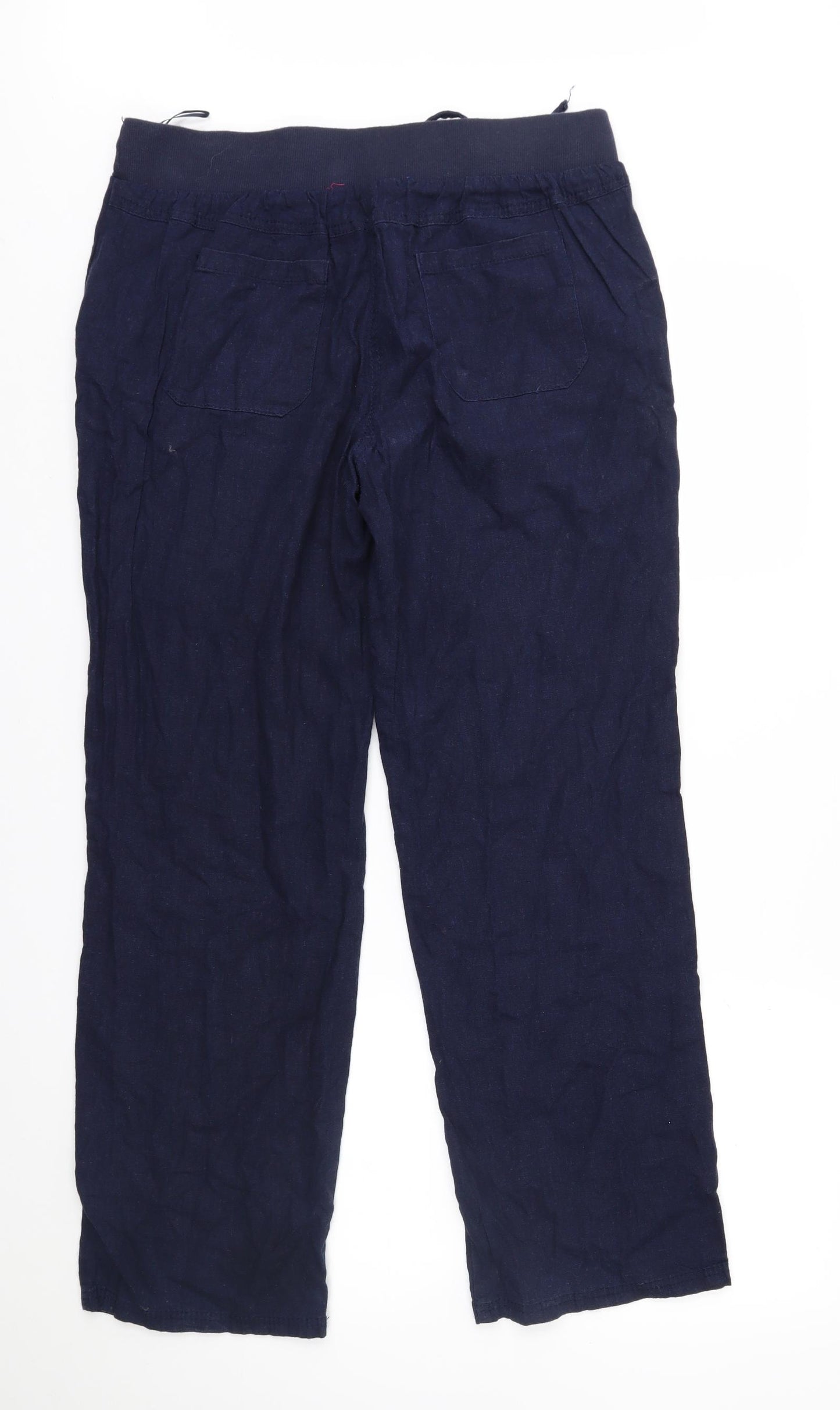 George Womens Blue   Trousers  Size 12 L28 in
