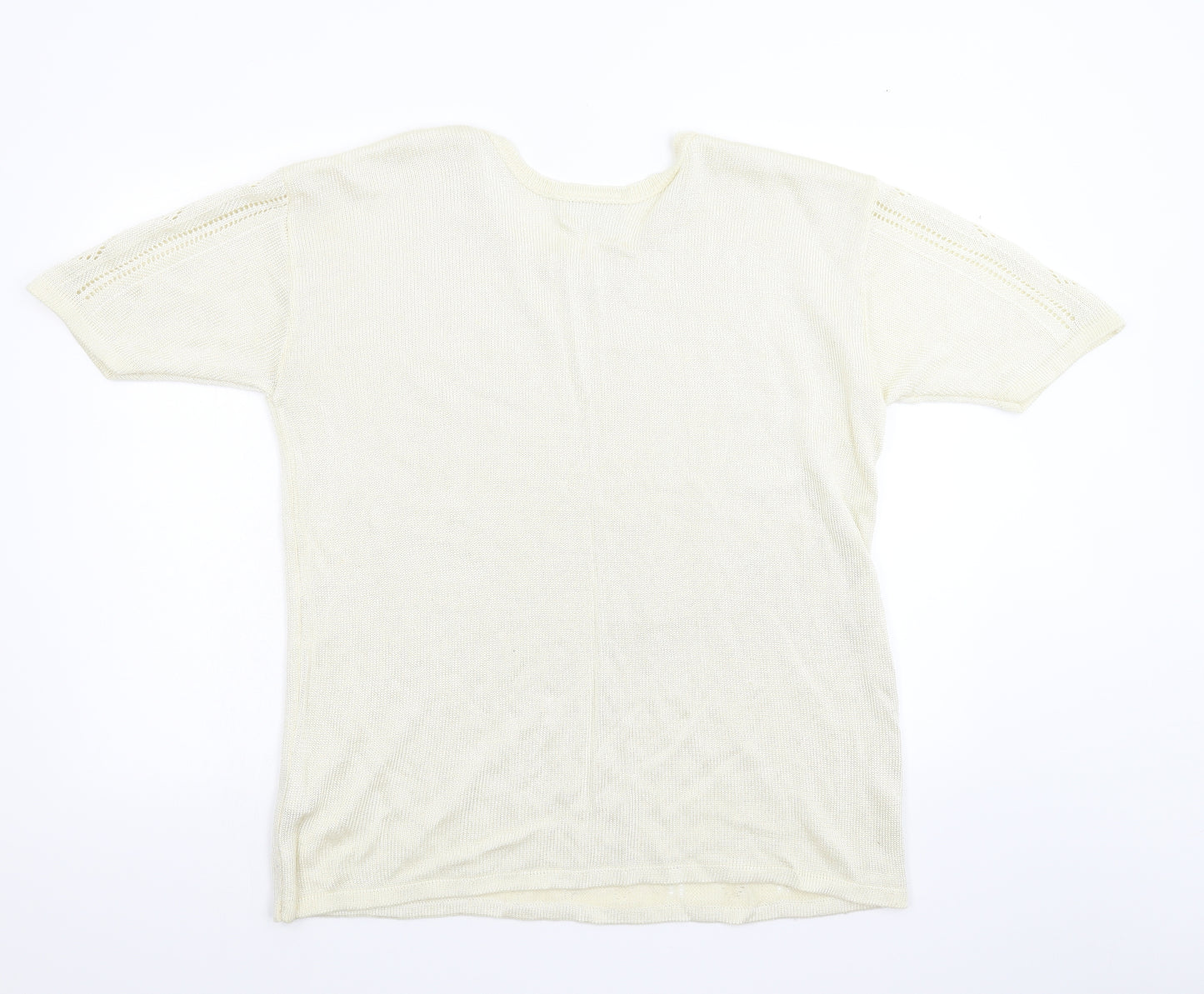 LC Womens Ivory  Knit Pullover Jumper Size 18
