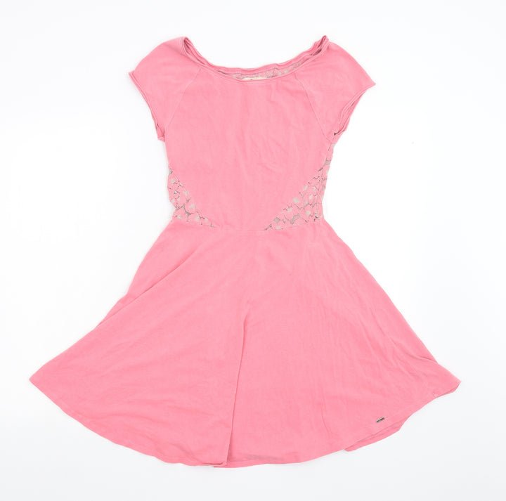 Hollister Womens Pink Fit & Flare
