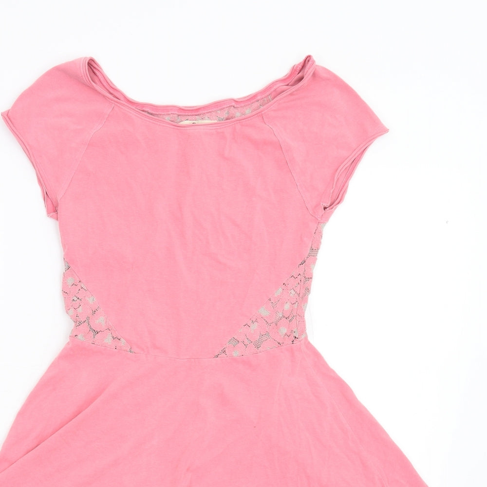 Hollister Womens Pink   Fit & Flare