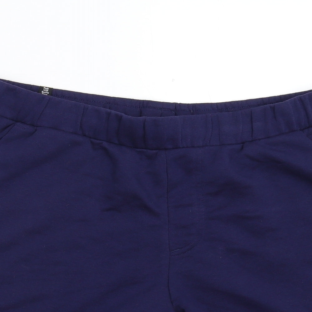 PUMA Mens Blue   Sweat Shorts Size L