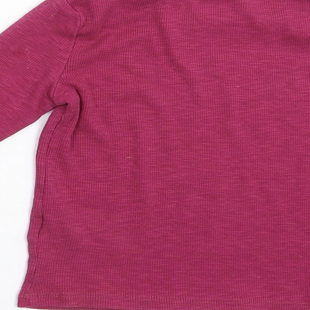 NEXT Girls Pink   Basic T-Shirt Size 3-4 Years