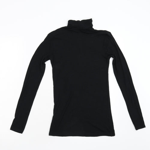 F&F Womens Black  Knit Pullover Jumper Size 8