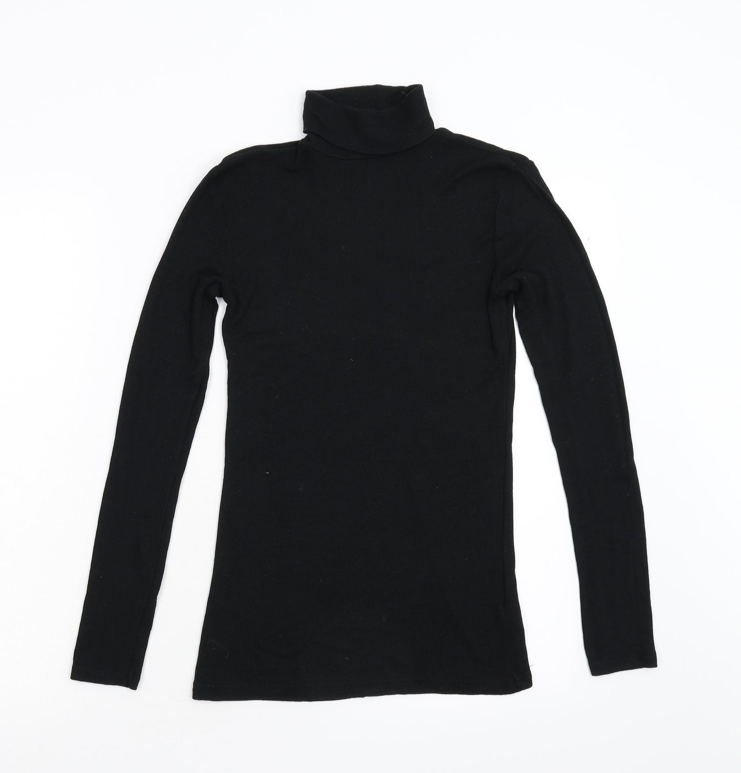 F&F Womens Black  Knit Pullover Jumper Size 8