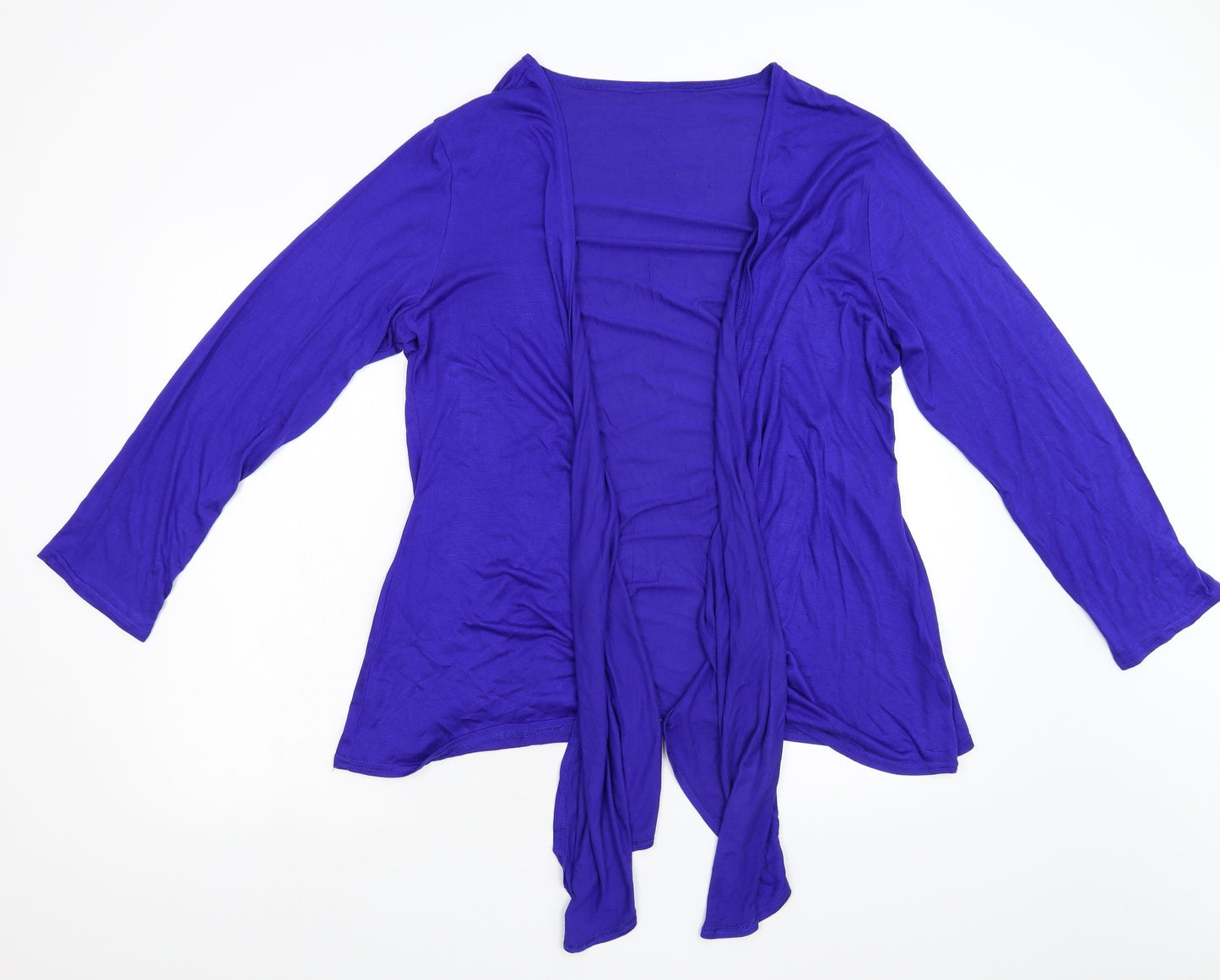 Preworn Womens Blue   Cardigan Jumper Size L