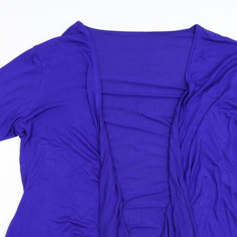 Preworn Womens Blue   Cardigan Jumper Size L